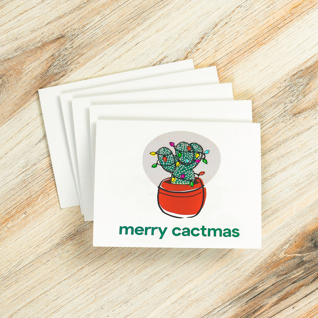 HOLIDAY CARD 5-PACK (MERRY CACTMAS)