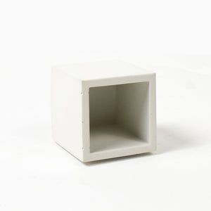 CONCRETE POTS | WHITE CUBE (SMALL)